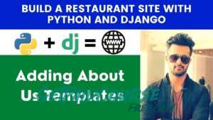 Build A Restaurant Site With Python And Django