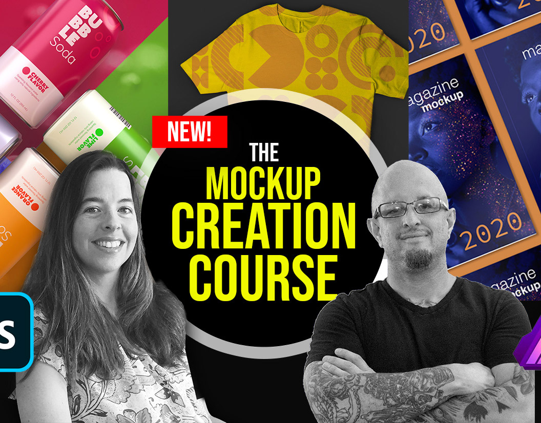 Mockup Creation Course for Adobe Photoshop or Affinity Photo