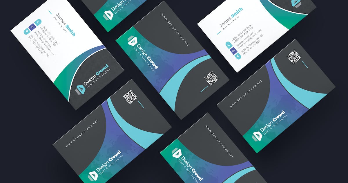 100+ Premium Enverto Elements Business Cards Templates