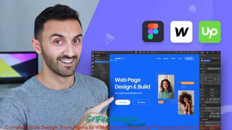 Complete Web Design: from Figma to Webflow to Freelancing
