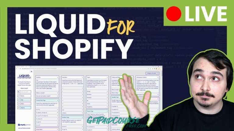 Learn Shopify Liquid Programming with Shopify Development
