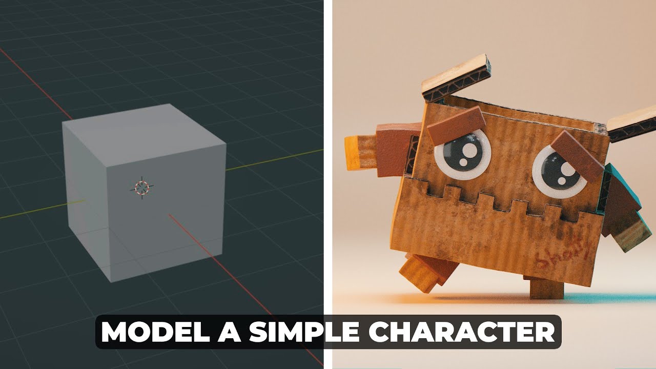 Blender 3D: Easy Robot Character