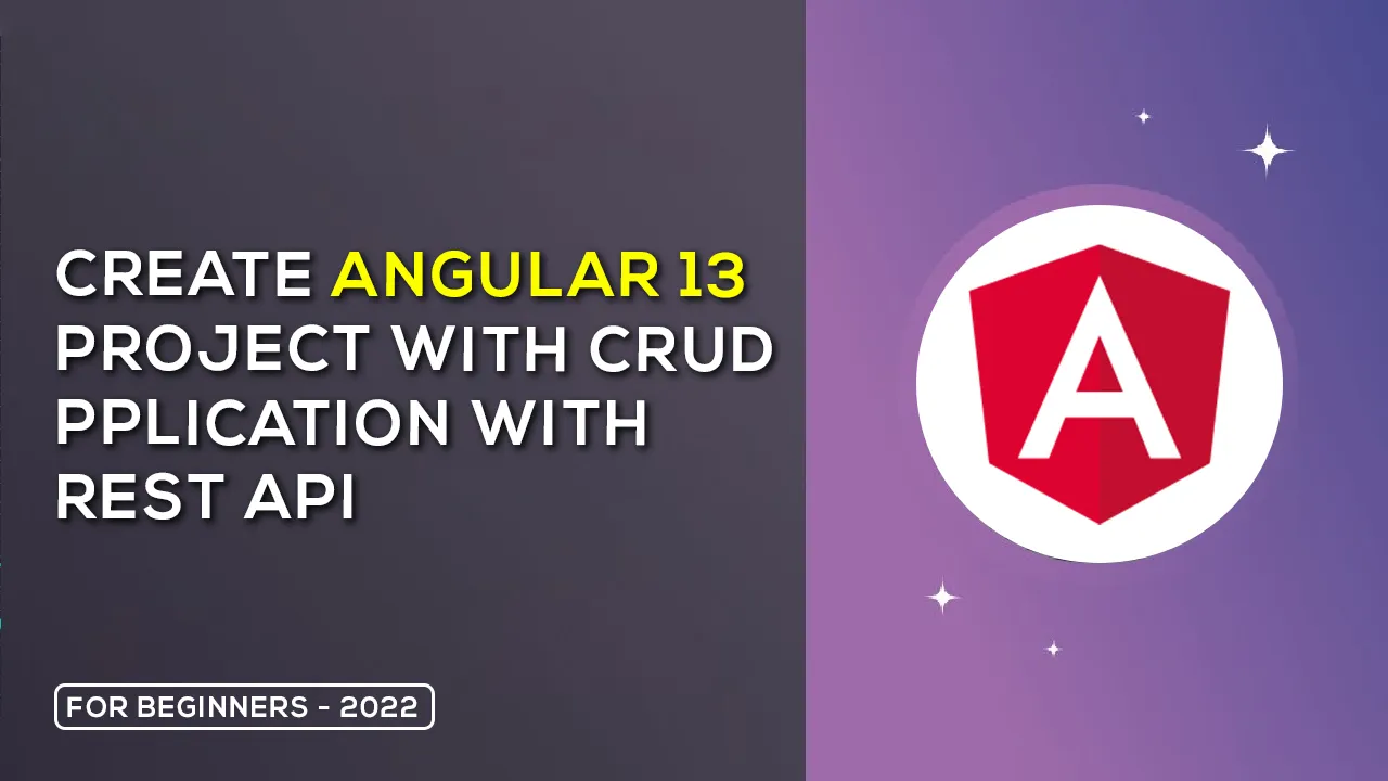 Create modern CRUD web app with Laravel and Angular REST APIs