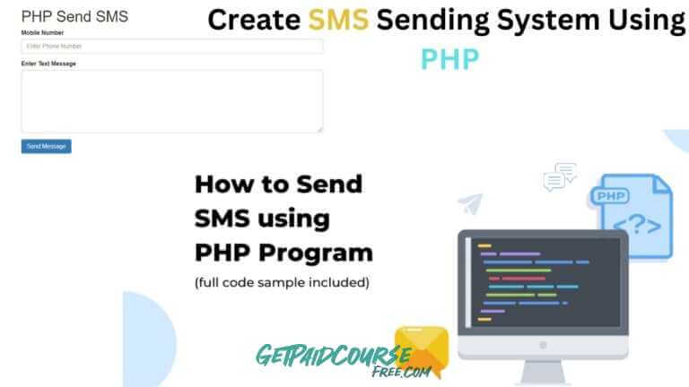 Create SMS Sending System Using PHP